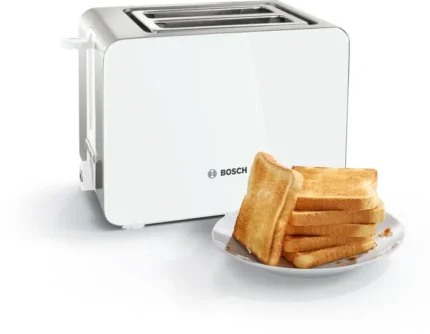 Bosch 2 Slot Slice Toaster TAT201GB Stainless Steel