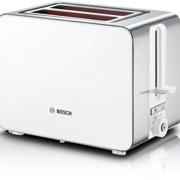 Bosch 2 Slot Slice Toaster TAT201GB Stainless Steel Bosch 2 Slot Slice Toaster TAT201GB Stainless Steel