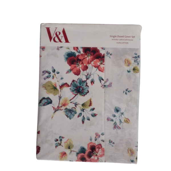 BRAND NEW SEALED SWEET GERANIUM DUVET SET COVER SINGLE