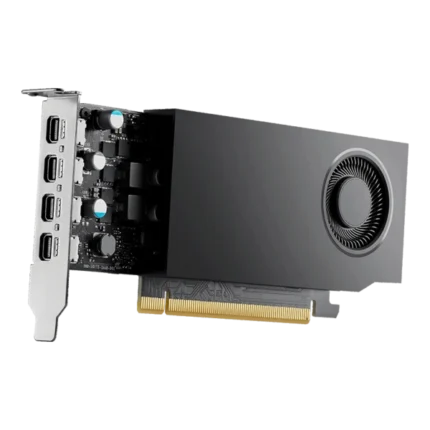 NVIDIA RTX A1000 8GB GDDR6 Professional Graphics Card (Low-Profile Mini Bracket, 4× mini DisplayPort)