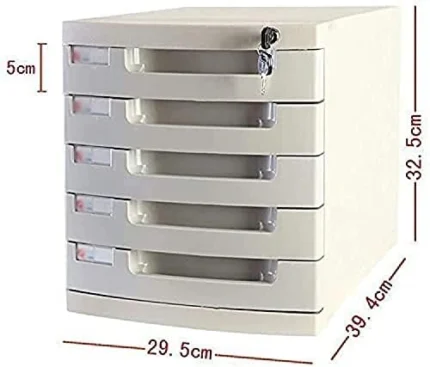 C1 Desk Filing Cabinet Multi-Functional File Organiser Drawer Storage Cabinet