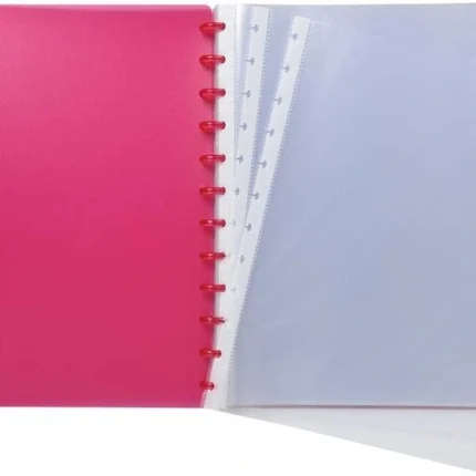 Exacompta PP Translucent Repositionable Display Book A4 Document Folder