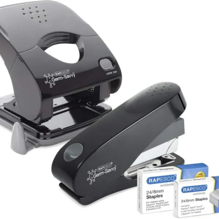 Rapesco Stapler 1623 Germ-Savvy ECO Less Effort
