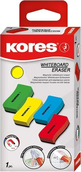 Kores Colour Magnetic Whiteboard Eraser Duster. Kores Colour Magnetic Whiteboard Eraser Duster