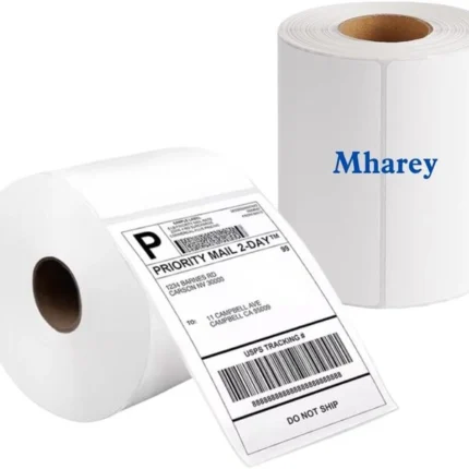 Mharey Direct Thermal Shipping Labels  4” x 6” 2 Rolls (500 Labels)