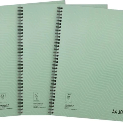 Summit Notebook A4 Metallic Wirebound 3 Pack
