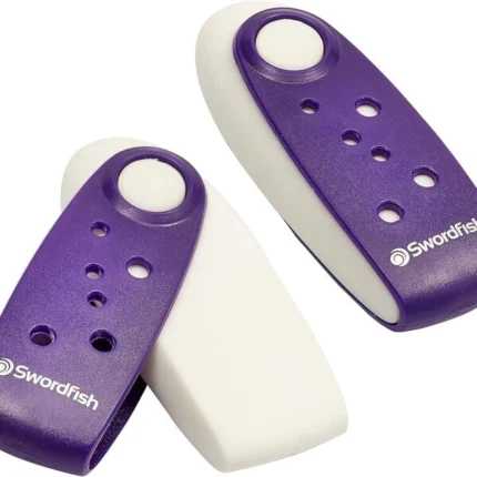 Swordfish Purple Shielded Eraser Pack of 2