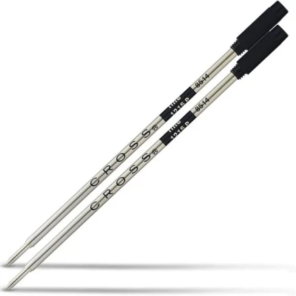 Cross Ballpoint Pen Refills Fine Point Black 8514-2