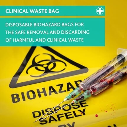 Reliance Medical Clinical Waste Sack with Adhesive Strip