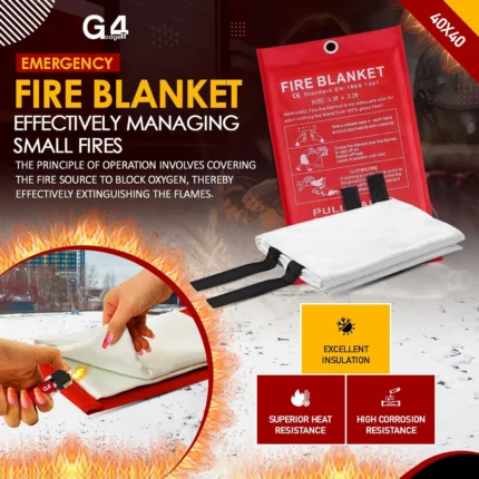 G4GADGET Emergency Fire Blanket