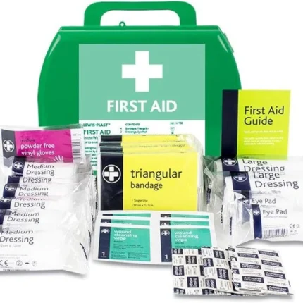LEWIS PLAST Premium Small First Aid Box for 1–10 Persons